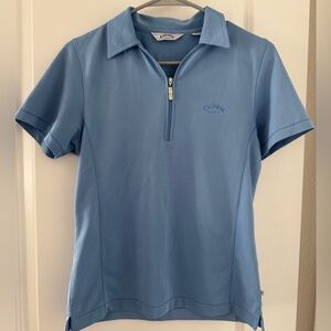 Callaway Light Blue Golf Polo